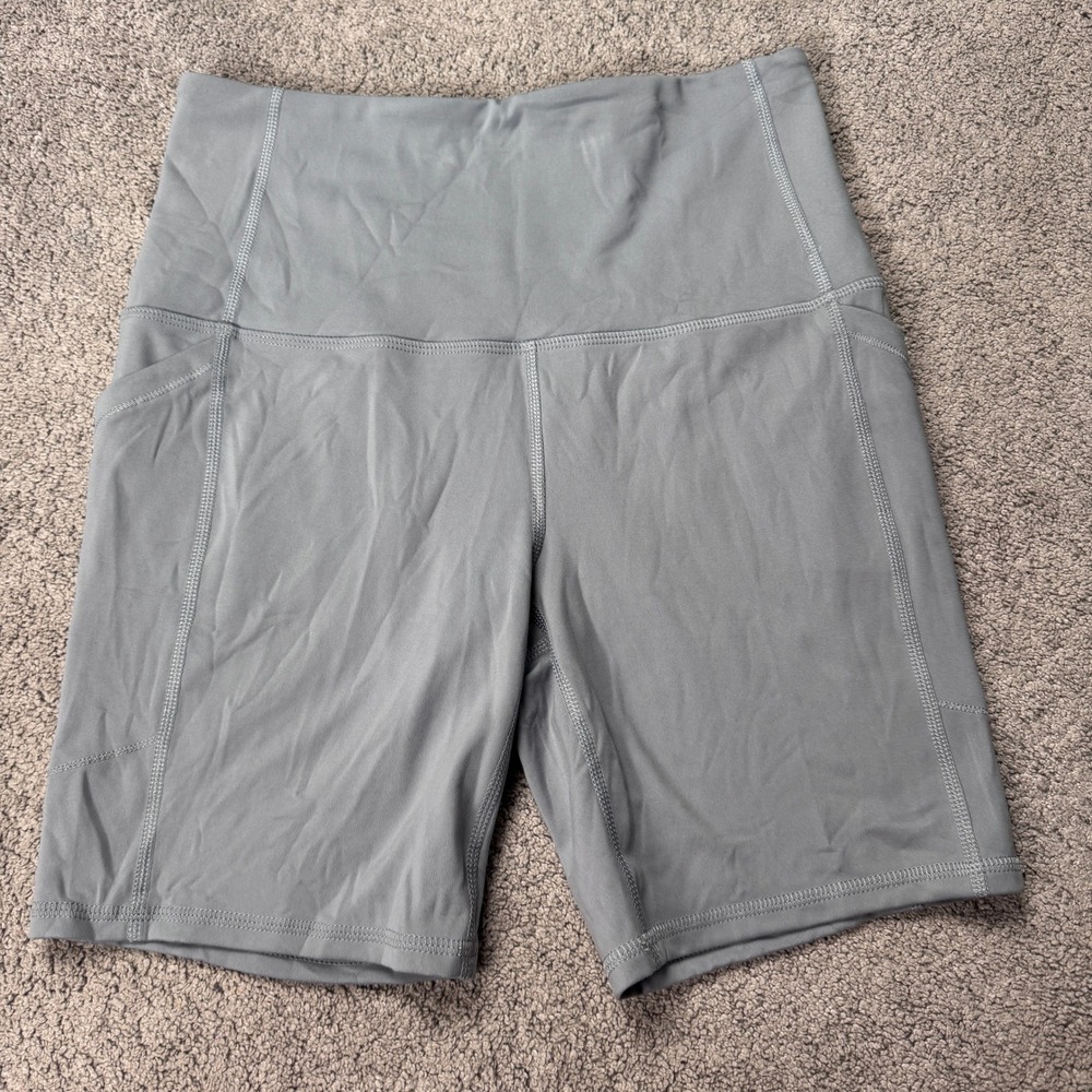 NEW DSG Women's 7" Ultra High Rise Bike Shorts Gray